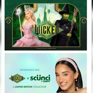 Scunci By Conair X Wicked Elphaba Collection Hair Accessories